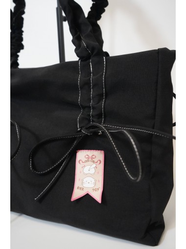 CHIOS CLUB - Chios 雙絲帶袋  [TOTE48BK]